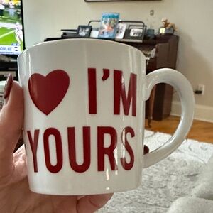 Valentine’s Tag Red and White ❤️ I'm Yours Mug
